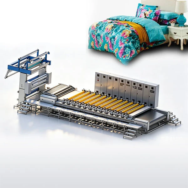 Home Textiles Rotary Screen Printing Machine